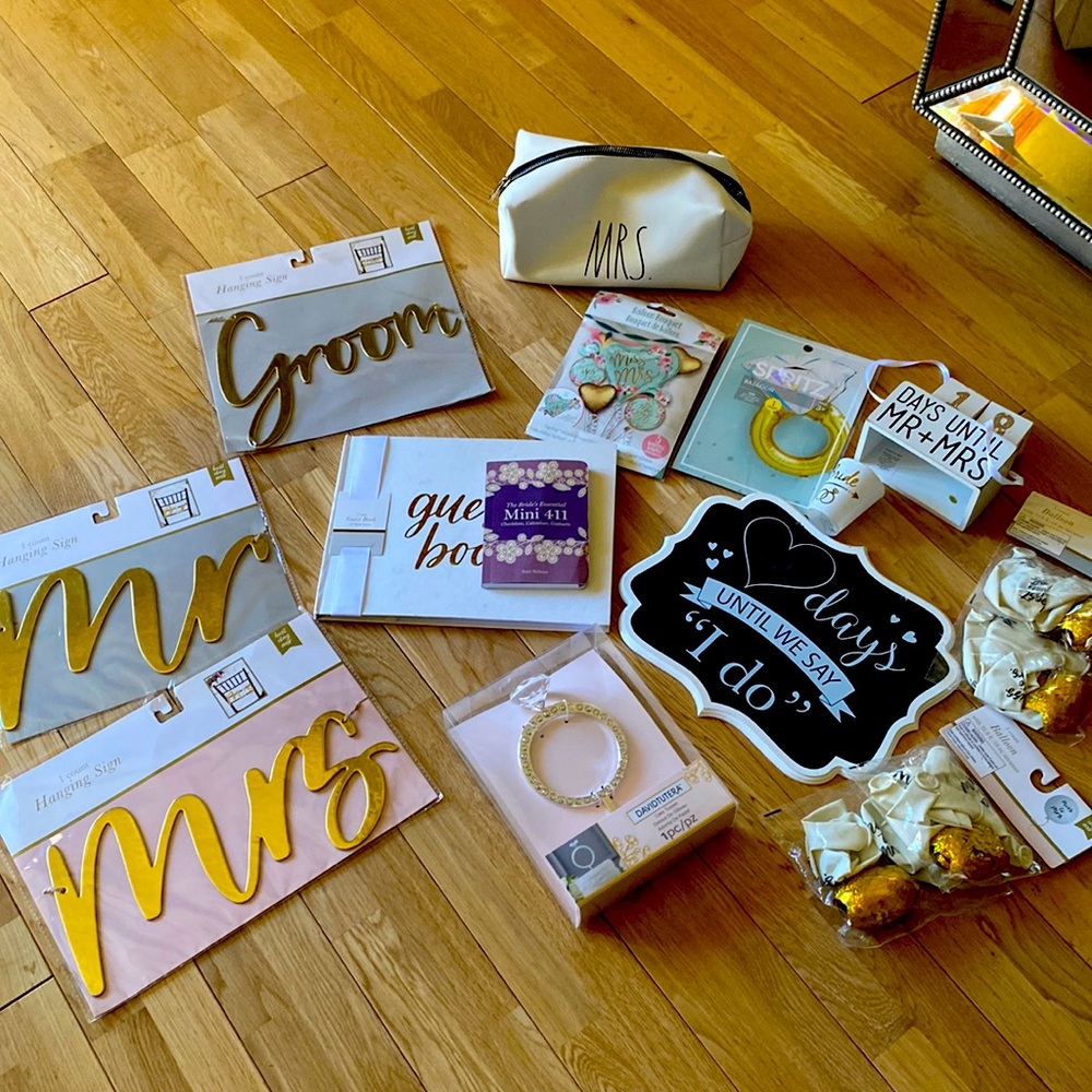 Weeding and Bridal shower leftovers